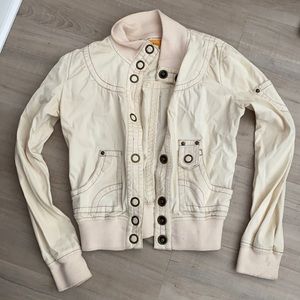 Cropped Moto jacket